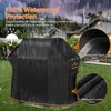 [Upgraded 1000D Heavy Duty Fabric] 58 inch Grill Cover for