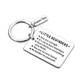 College Gifts Keychain for Girls Boys, Proud of You Gift for Girl, Valentines Day Gifts for Son Daughter, Inspirational Birthday Gift for Teen Girls Boys, 2026 Graduation Giifts for Him Her Students