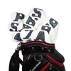 Scott Edward 10 Pcs Leather Golf Iron Head Covers Strong