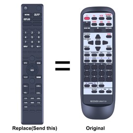 TCNOUMT Replacement EUR647139 Remote Control fit for TECHNICS Receiver SA-AX540 SA-DX940 SADX940 SAAX540