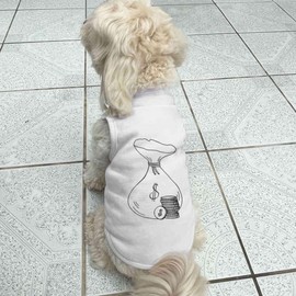 'Dollar Money Bag & Coins' Pet Dog/Cat T-Shirt (PT00088766)