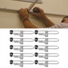 10PCS Lever Action Grid Clamp Multifunctional Stainless Steel Rust Proof