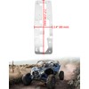 SLUORIMOD Gloss Stainless Steel Shifter Plate for Can-Am Maverick X3