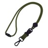 2 Pack Durable Round Cord Adjustable Lanyard with Safety Breakaway