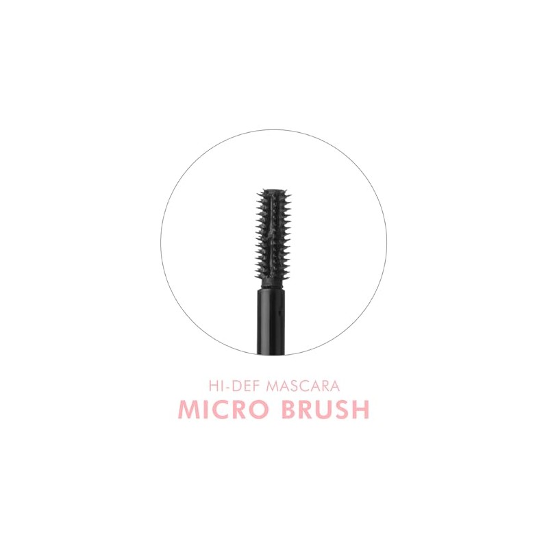 Black Hi-Def Humidity-Proof, Lengthening Makeup Mascara, by BFR Voluminous, Smooth