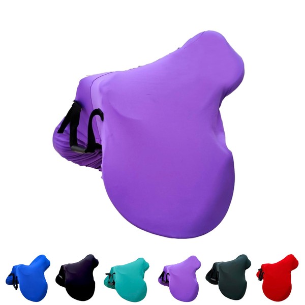 Majestic Ally English Saddle Cover with Adjustable Handle, 4-Way Stretch