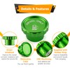 WeiSen Diesel Fuel Cap Aluminum Compatible with Dodge Ram 1500
