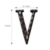 5 Inch House Letters, Rustic Cast Iron Metal Home Address