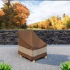 DUCKCOVERS Ultimate Waterproof Patio Lounge Chair Cover, All Weather Protection,