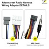 Aftermarket Radio Wiring Adapter Compatible with Nissan 2007-2013/Subaru 2008-2013, 16Pin