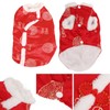 Tang Suit Pet Costume Comfortable Warm Attractive Dog Autumn Winter