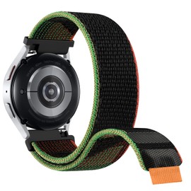 Oumida Strap for Garmin Venu/Venu Sq 2/Venu 2 Plus, 20 mm Nylon Wristbands, Adjustable Sports Replacement Watch Strap with Velcro Fastener for Garmin Vivoactive 5/Vivoactive 3/Forerunner 55/245/645