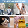 Exllena Mini Thermos Flask 250 ml with Stainless Steel Lid,