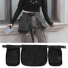 Waist Apron Bag Multi Pocket Waist Belt Bag Fashionable Zipper