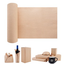 SZSYumUnion Paper Bubble Wrap, Packing Paper for Moving, Shipping and Gift Wrapping, Sustainable Packaging Materials for Moving Boxes and Fragile Items, 30cm x 10m