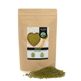 Mung beans (500g, 1.1 lb), mung beans without additives, vegan