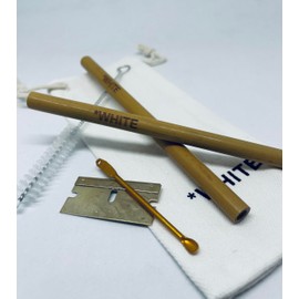Generic Bamboo Straws kit - Long Size Snorting Tubes Made of Bamboo Excellent Set