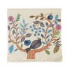 Miyuki Matsuo Bird Tree Square Cushion Cover 45x45 Bird Pattern