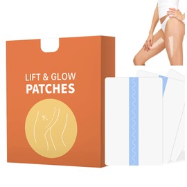 1 Box The Lift and Grow Patch for Legs, Invisible Waterproof Adhesive Body Tape, Glow Patches Legs for Sagging Skin, Transparent Anti-Chafing Skin