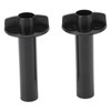Rear Trunk Cargo Trim Panel Wing Nuts Abs Clamp Nuts
