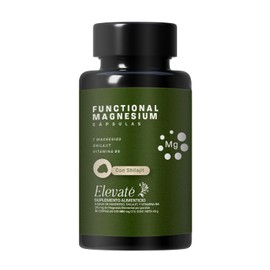 Elevaté - Functional Magnesium con 7 MAGNESIOS - Glicinato y Citrato de Magnesio - Magnesio Complex para Relajación Muscular y Bienestar General