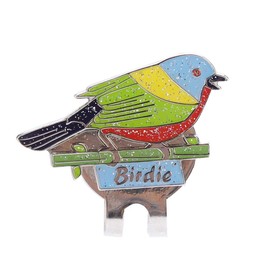 Vbestlife Golf Hat Clip Golf Ball Marker Cute Stainless Steel Golf Gift Magnetic Ball Marker for Women (Bird)