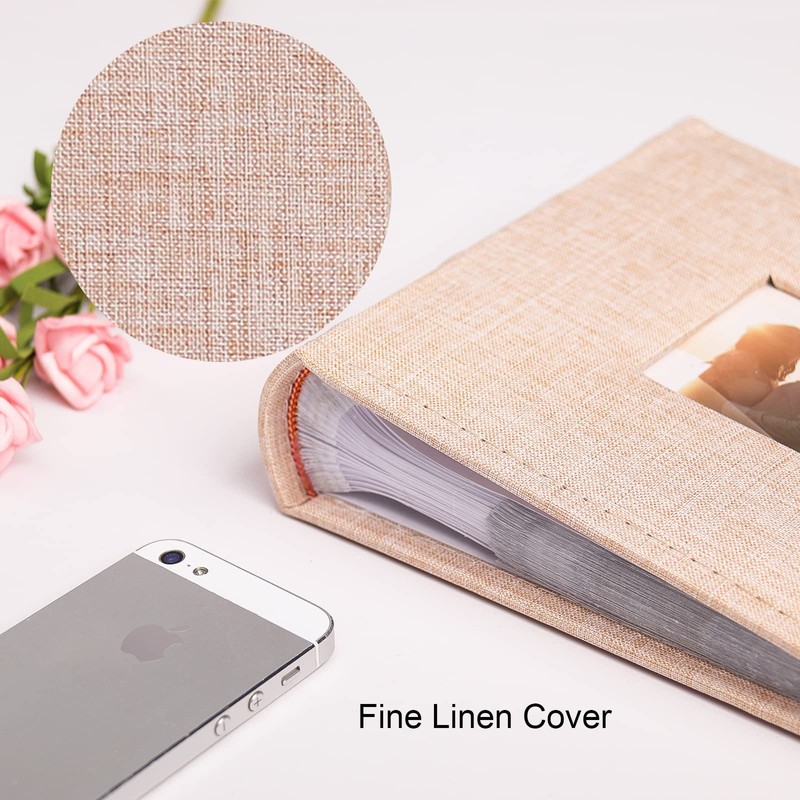 Vienrose Photo Albums, 10 x 15 Photo Book, 200 Pockets,