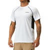 Camisetas de natación para hombre, con protección solar UV 50+,
