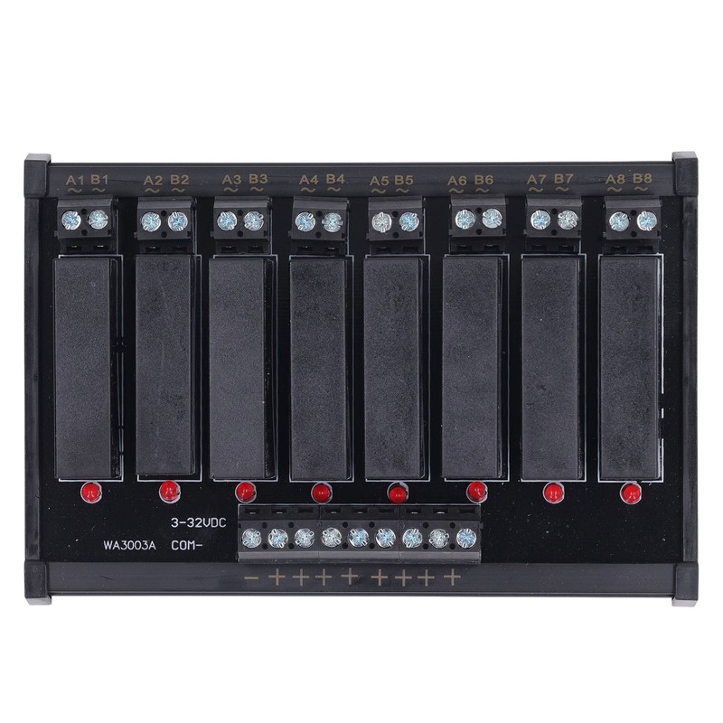 Solid State Relay Module DIN Rail Installation 8 Channel Solid