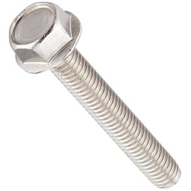 Kitaco 0900-062-03007 Flanged Hex Bolt (Stainless Steel) M6 x 40/P1.0 General Purpose, 2 Pieces