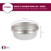 Gobel - Round loaf tin plain - tinplate - recyclable