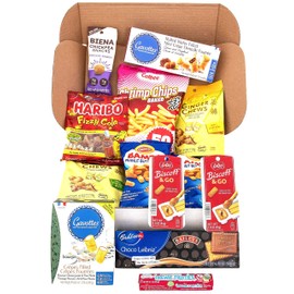 Jumbo International Snack Box and Care Package | Gourmet Global Candy and Snacks Set | Packed with Premium Treats and Candy - European, Asian, and South American!