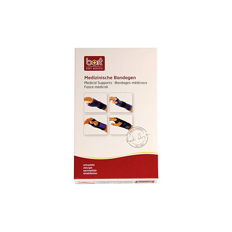 Bort Bort 103300 Small Left Wrist Support with Aluminium Splint