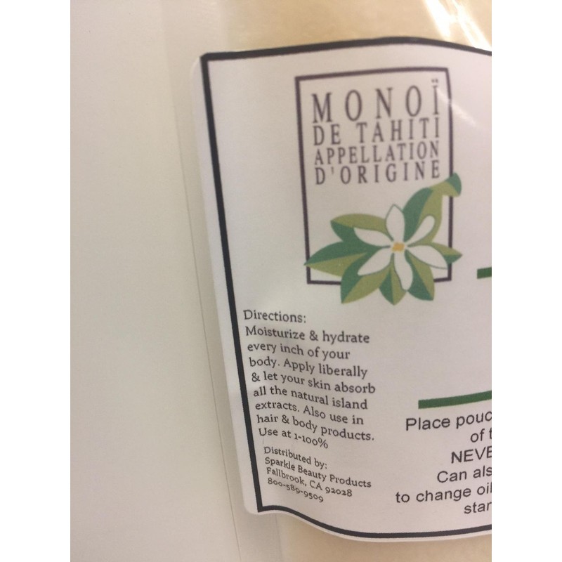 Monoi De Tahiti Oil-100% Natural-8 oz