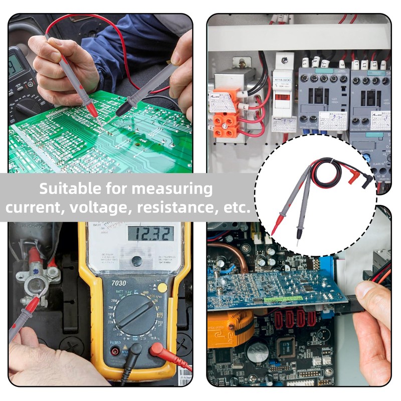 Multimeter Leads 1 Pair Multimeter Test Leads 1M, Cat III