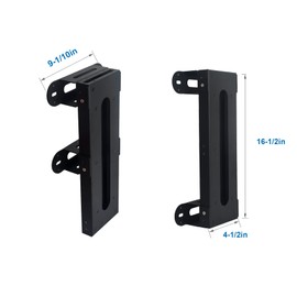 Chainsaw Holder, Chainsaw Holder for Tractor，Suitable for Most Sizes of Chainsaws, Universal Chainsaw Carrier Kit for Tractors, ATVs, UTVs, Trucks, Utility Vehicles, Can be Mounted on The ROPS (16.5")