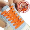 4 Pares Lazy Agujetas Sin Nudo Elásticas Hebilla