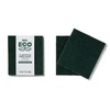Martini Spa Green Household Sponges 2 Fibre Scouring Pads, Multi-Colour,