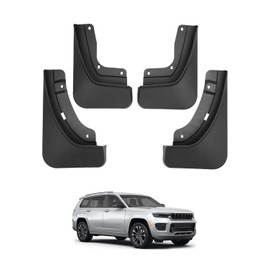 Autorder Mud Flaps Splash Guards for Jeep Grand Cherokee L 2021-2025 2026 Accessories Mudflap Fender Flares Front and Rear Mud Guard Set 4PCS