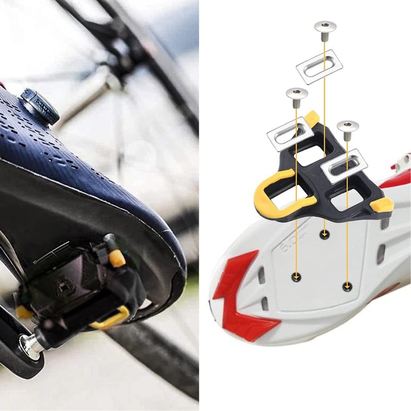 WOWSPORT SPD SL Road Bike Pedals with Cleat,Compatible with Shimano