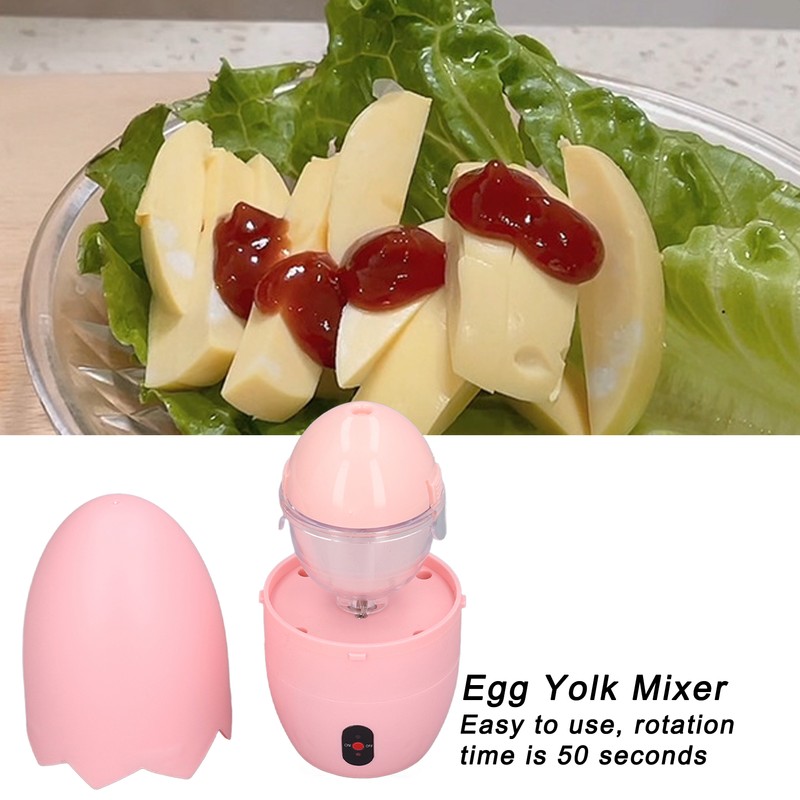 Electric Egg Scrambler Egg Yolk Mixer Golden Egg Shaker for