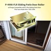 XQK P-4998-FLR Upgraded 1-1/2 in Ball Bearing Steel Sliding Door