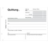 Herlitz 886606 Receipt Book A6, 50 sheets, Pack of 10