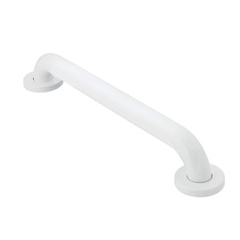 Moen R8918W Home Care 18-Inch Concealed Screw Bath Safety Bathroom Grab Bar, Glacier White