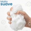 Triko Set Piezas Esponja Malla Baño 60g Lufa Ducha Exfoliante
