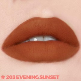 FOCALLURE Misty Matte Liquid Lipstick,Build-in Sponge Lip Brush,Waterproof Long-lasting Lip Mud,Dual Use Cheek and Lip Tint