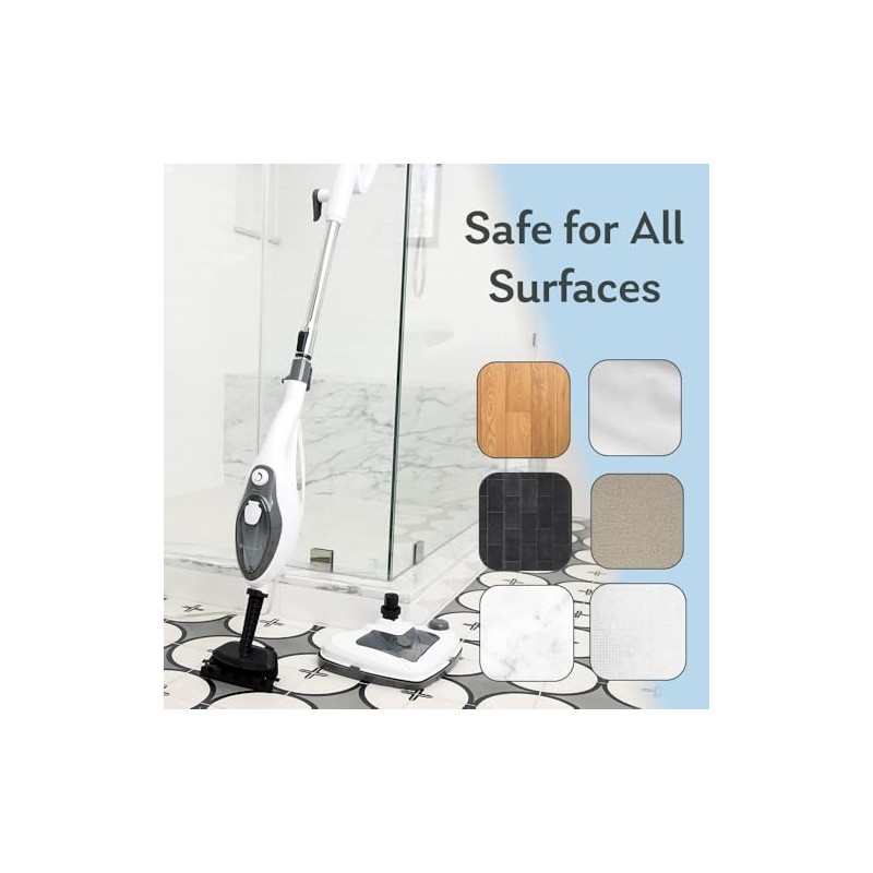 Steam & Go 10-in-1 Multi-Surface Steam Mop - Deep Clean