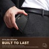 DOMIPHIE Men's Wallet, Trifold Black, Modern