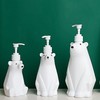 Soap Dispenser Bottle Cute Bear Shape Large Capacity Pump Dispenser