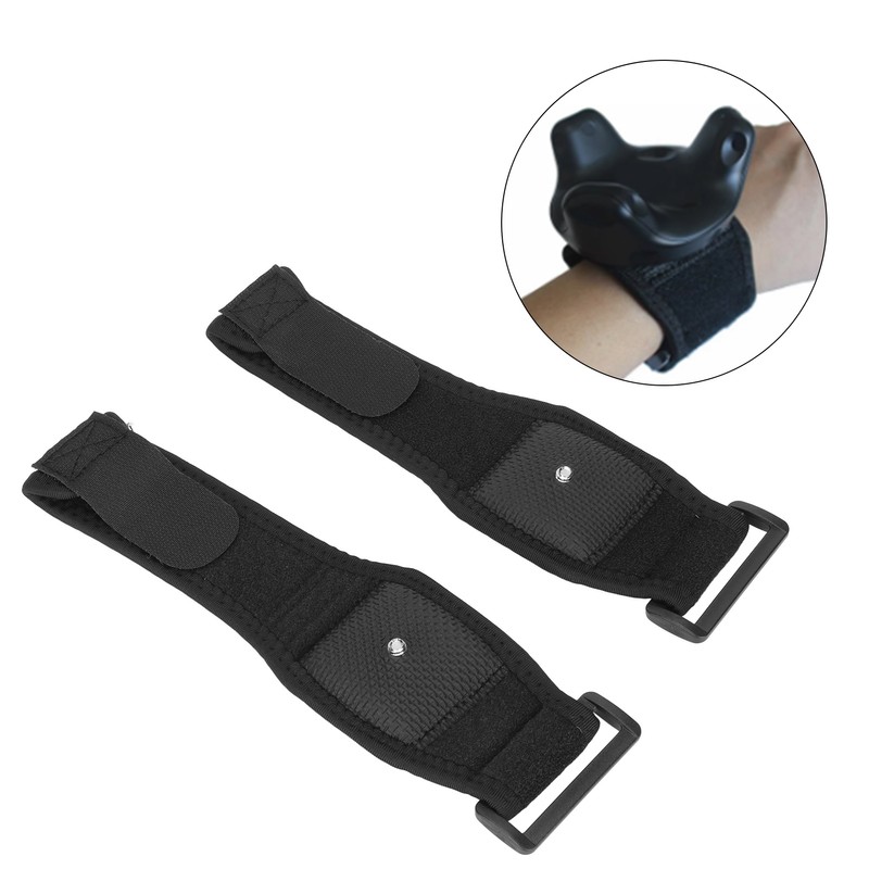 1 Pair VR Wristband Strap Breathable Elastic Mercerized Cloth VR